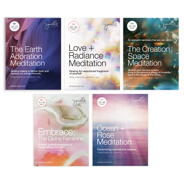 Guided Meditation Bundle: complete healing collection