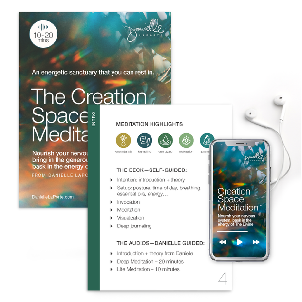 The Creation Space Meditation Deck (VERSION II)