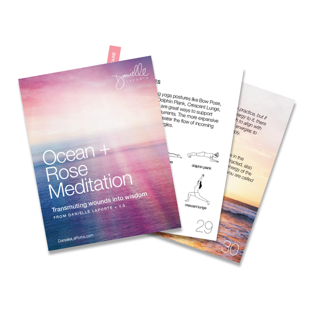 The Ocean + Rose Meditation Deck
