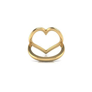 The Heart Centered Ring (gold)